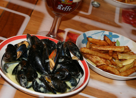 moules-curry